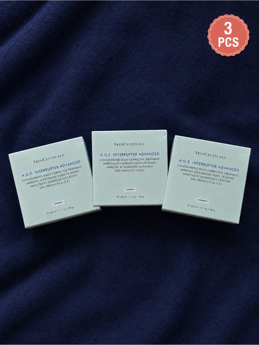 SkinCeuticals A.G.E. Interrupter Advanced Anti-Aging Cream — 3 Pcs